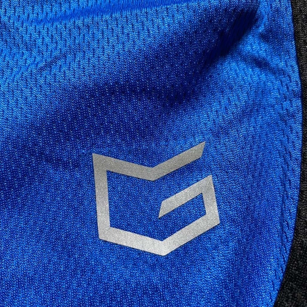 Gradual Mens Built In Brief Athletic Shorts Size XXL Blue And Black - Picture 6 of 13